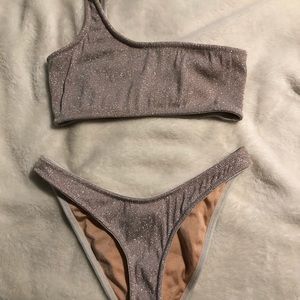 One shoulder Triangl swimsuit